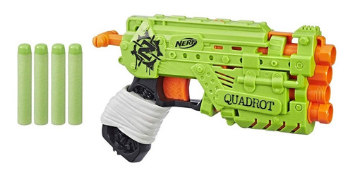 Nerf Zombie Strike Quadrot Juguetes Original