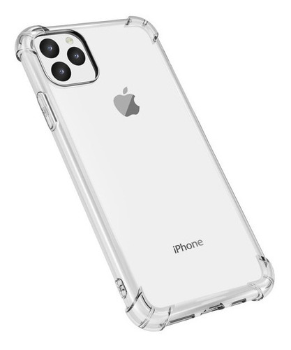 Funda Case Transparente + Glass 9h Compatible iPhone 12 Pro