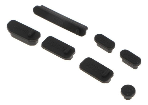 8x 7 Piezas Usb Puerto De Sonido A Prueba De Polvo Enchufe