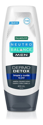 Jabón Líquido Palmolive Dermo Detox Neutro Balance 400ml