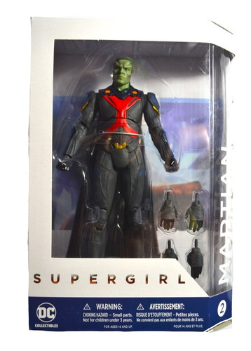 Figura Martian Manhunter Supergirl Tv Series Dc Collectibles