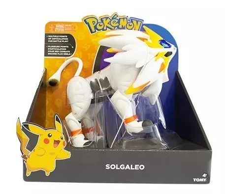 Pokémon Lendário Articulado Solgaleo 17cm Dtc em Promoção na