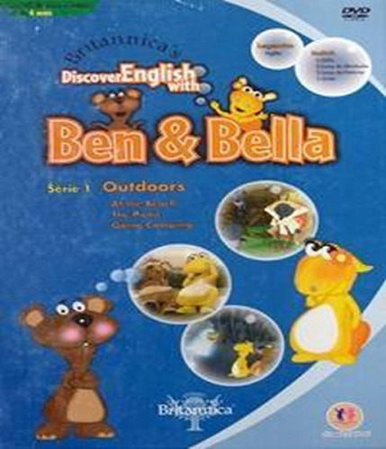 Livro Box - Ben E Bella - Outdoors - Azul - 1 Serie