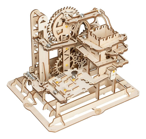 Rowood 3d Wooden Marble Run Puzzle Craft Toy, Regalo Para Ad