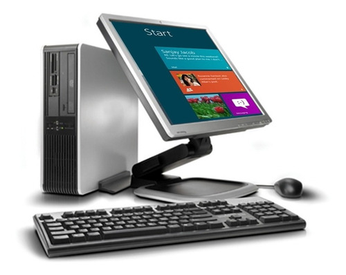 Imagen 4 de 6 de Computadoras 4gb Ddr2 - 320gb Monitor Wifi Cibercafe