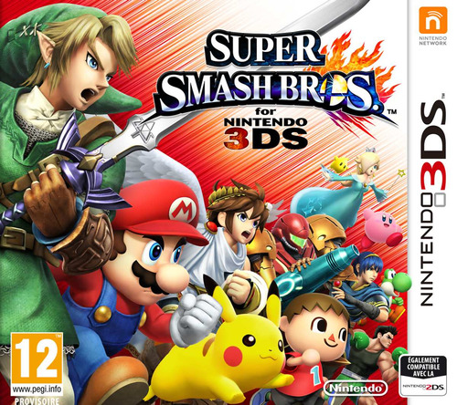 Juego Super Smash Bros 3ds Nintendo 3ds Para Nintendo 3ds