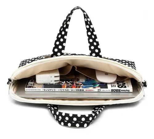 Funda Para Notebook/ Tablet Hasta 15 Canvaslife Black Dot