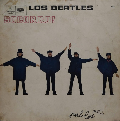 Los Beatles  Socorro (help!) Lp 1ra Edicion 1965 Stereo