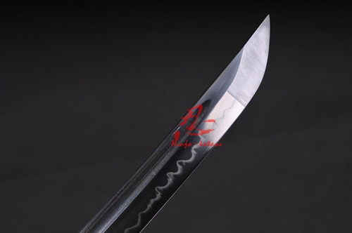 Imagem 6 de 9 de Wakizashi Espada Samurai Curta Aço T10 Forjada Original