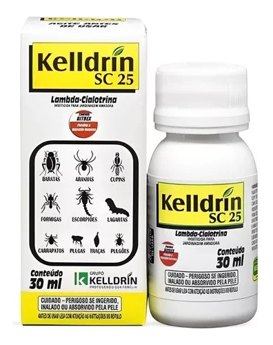 Kelldrin Sc 25, Mata Baratas, Aranhas, Escorpiões
