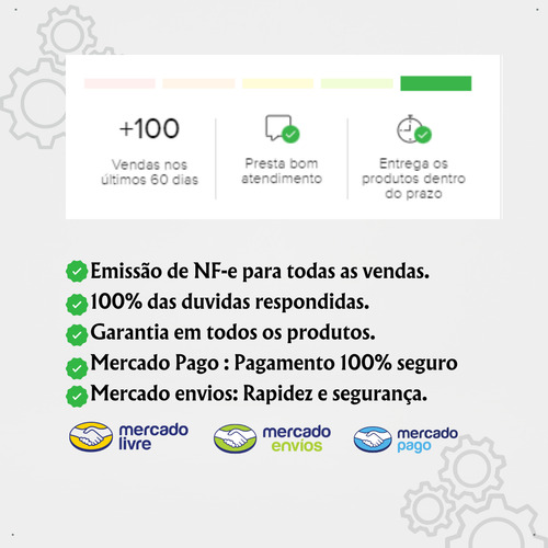 Calço Cambagem Medio (1,50mm) Opala / Uno Tipo Y 50 Pçs