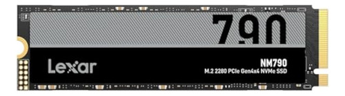 Ssd Lexar 2tb 7400/6500 Nm790 M.2 Lex Nvme