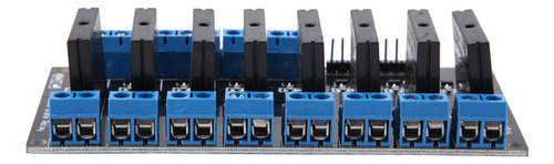 Modulo Relevador Relay Estado Solido 8 Canales 2a Alto Nivel