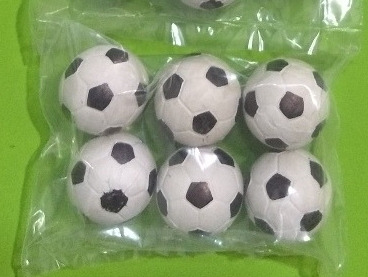Balones Para Futbolin Futbolito 3cm  Balón X 6 Unidades