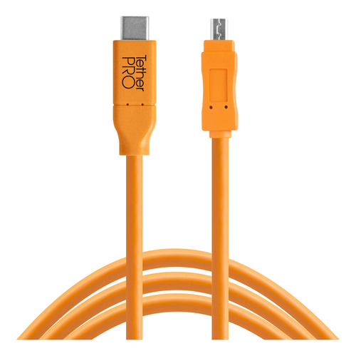 Tether Tools Tetherpro - Cable Usb-c A Usb 2.0 Mini-b De 8 P