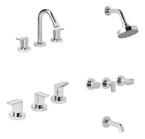 Comprar Kit Completo Griferia Hydros Viva Nova Lavatorio Ducha Bidet