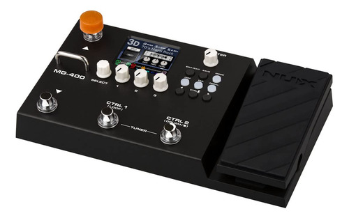 Pedal Multiefectos Para Modelado De Amplificadores Nux Mg-40