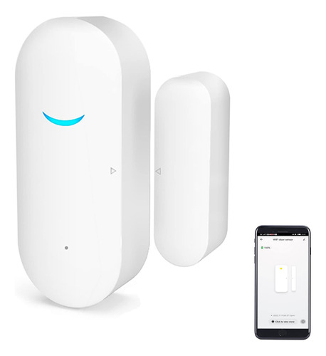 Tuya - Sensores Wifi Para Puertas Y Ventanas, Alarma Intelig