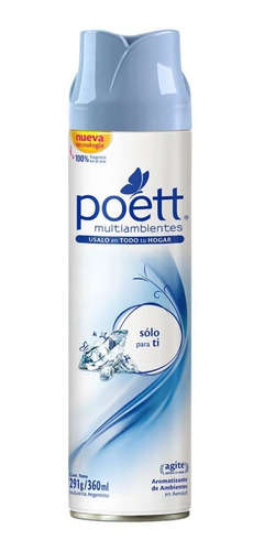 Desodorante Poett Ambiente Aerosol Solo Para Ti (cod 2304)