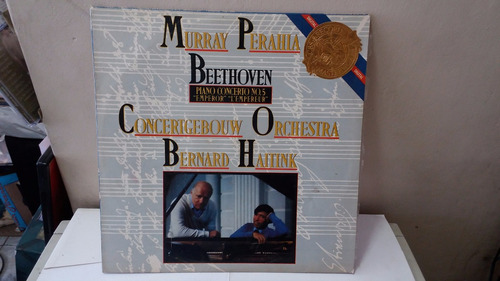 Lp Ludwing  Beethoven Piano Conserto N°5 1987