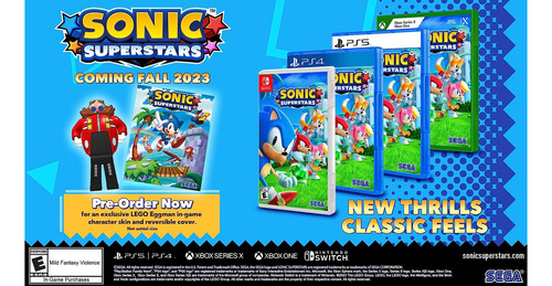 Sonic Superstars - Standard Edition - Nintendo Switch