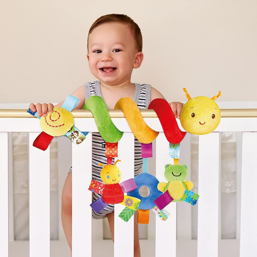 Cochecito Para Bebé. Juguete Colgante De Actividad Espiral