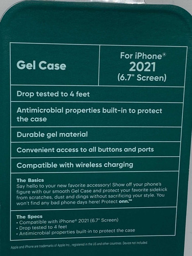 Carcasa Plástica Rígida Protección Para Celular Iphone