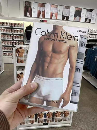 Set 3 Boxers Y Trusa Calvin Klein Original En Caja De Lujo
