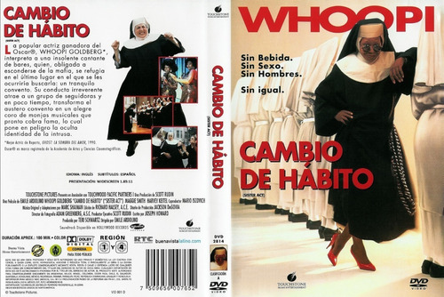 Cambio De Hábito - Whoopi Goldberg Dvd