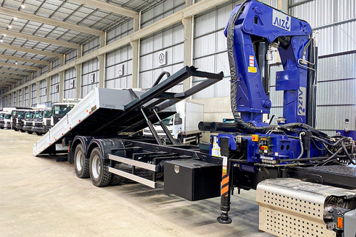 Caminhão Mercedes-benz Atego 2730 Guindaste E Plataforma