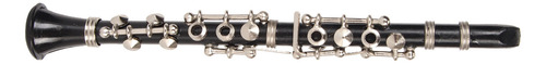 Mini Instrumento Musical De Clarinete Modelo 13 Cm Simulado