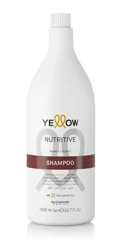 Shampoo De Argan,coco Y Aloetrix 1.5 Lts  Yellow/ Alfa Parf