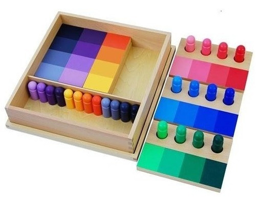 Tarea De Clasificacion De Semejanzas De Color Montessori