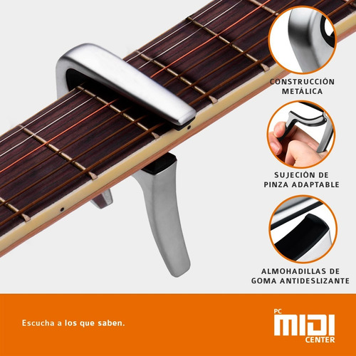 Capo Capotraste Guitarra Acustica Criolla Electrica Ukelele