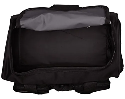 Bolso De Gimnasio Everest Con Bolsillo Humedo, Negro