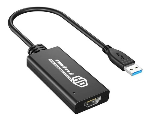 Adaptador Usb A Hdmi Video Mirror Compatible Con Mac Y Wi Fd