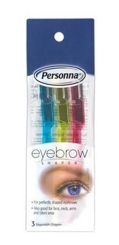 Personna Eyebrow Shaper Para Hombres Y Mujeres 3 Ea Pack De