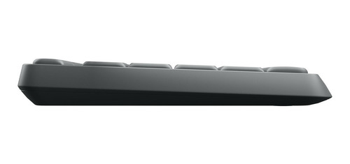 Kit Teclado Y Mouse Inalambrico Mk235 Logitech Color del mouse Negro Color del teclado Negro