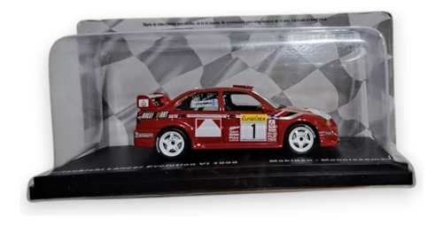 Colección Wrc Mitsubishi Lancer Evolution Vi Makinen Rojo (Usado)