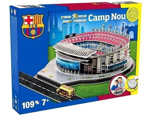 Rompecabezas 3d Nanostad Estadio Camp Nou Barcelona España