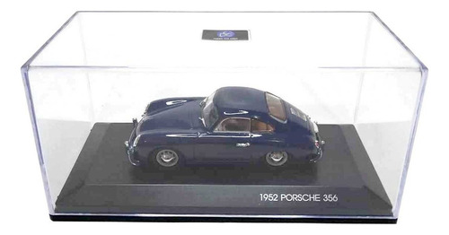 Miniatura Porsche 356 Coupe 1952 Road Signature Escala 1:43 Cor Azul