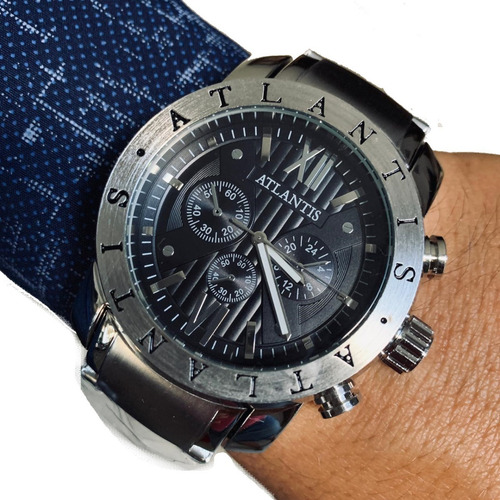 Relógio Masculino Atlantis Original A3310 BvLG+frete