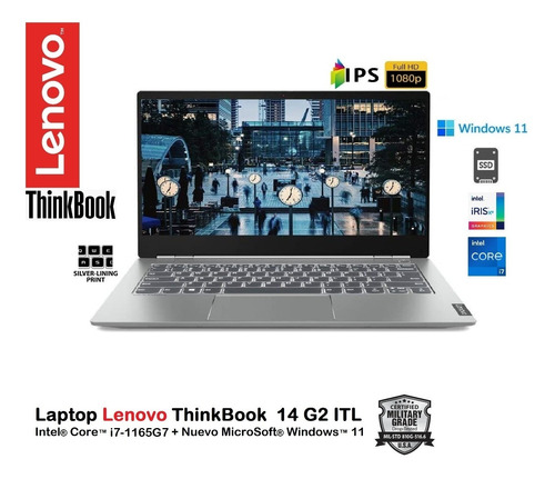 Lenovo Thikbook 14 G2 Itl Core I7-1165g7 16gb 512+1tb 14 W11