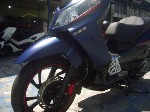Dafra Citycom 300 I Azul 2024 Nova Baixo Km Troca Financia