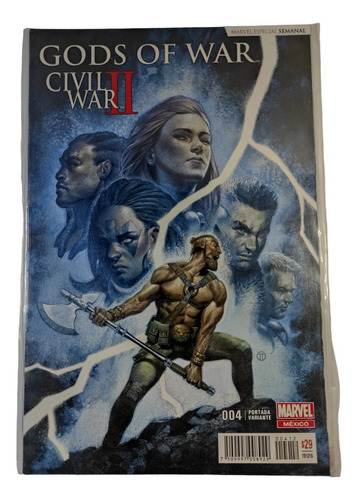 Comic Marvel Civil War 2 Gods Of War # 4