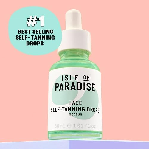 Gotas Autobronceadoras Isle Of Paradise Medium Golden Glow 3