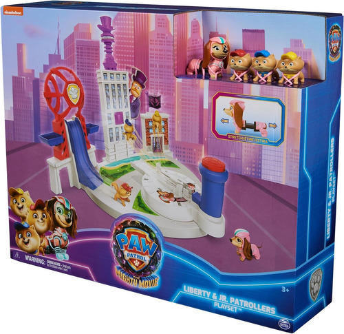 Paw Patrol Set La Superpelícula, Liberty & Jr. Patrollers