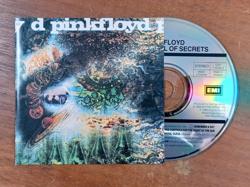 Cd Pink Floyd - A Saucerful Of Secrets (1987) Europa R10