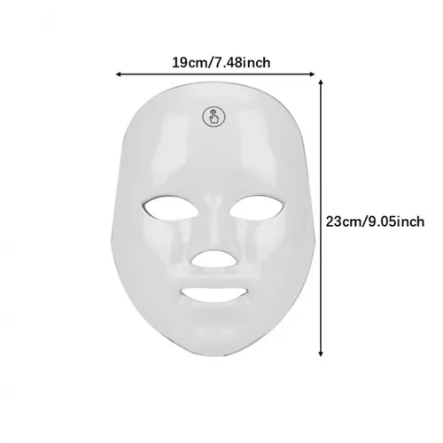 Mascarilla Led De 7 Colores: Dispositivo De Fototerapia Para