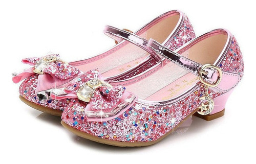 Zapatos De Niña Sandalias Princesa Zapatillas De Cristal